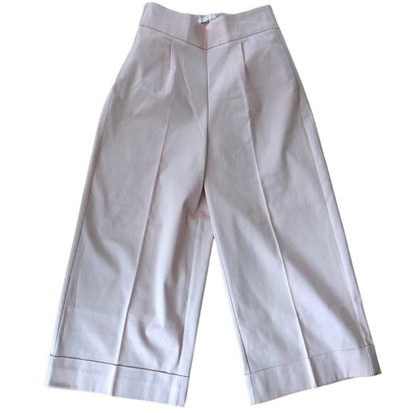 ZARA Trafaluc collection wide legged pink pants size XS - Picture 5 of 11